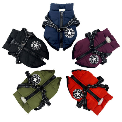 StormShield™ Waterproof Dog Jacket Harness