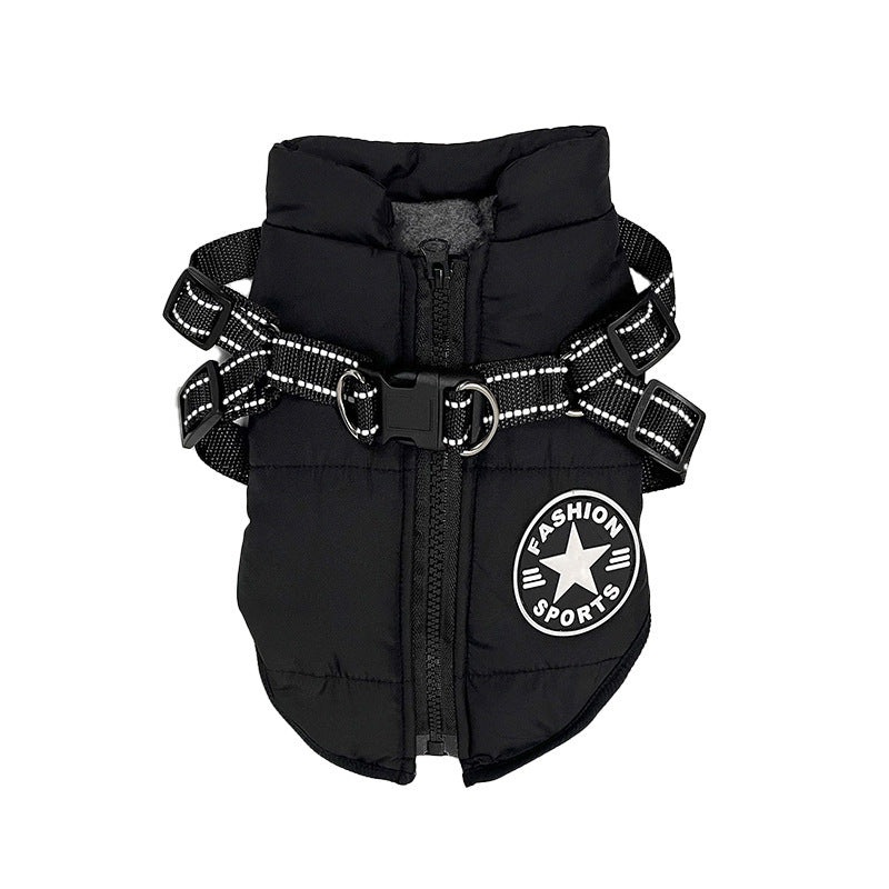 StormShield™ Waterproof Dog Jacket Harness