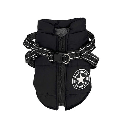 StormShield™ Waterproof Dog Jacket Harness