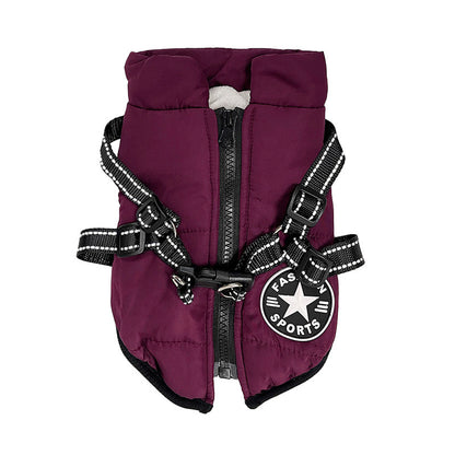 StormShield™ Waterproof Dog Jacket Harness