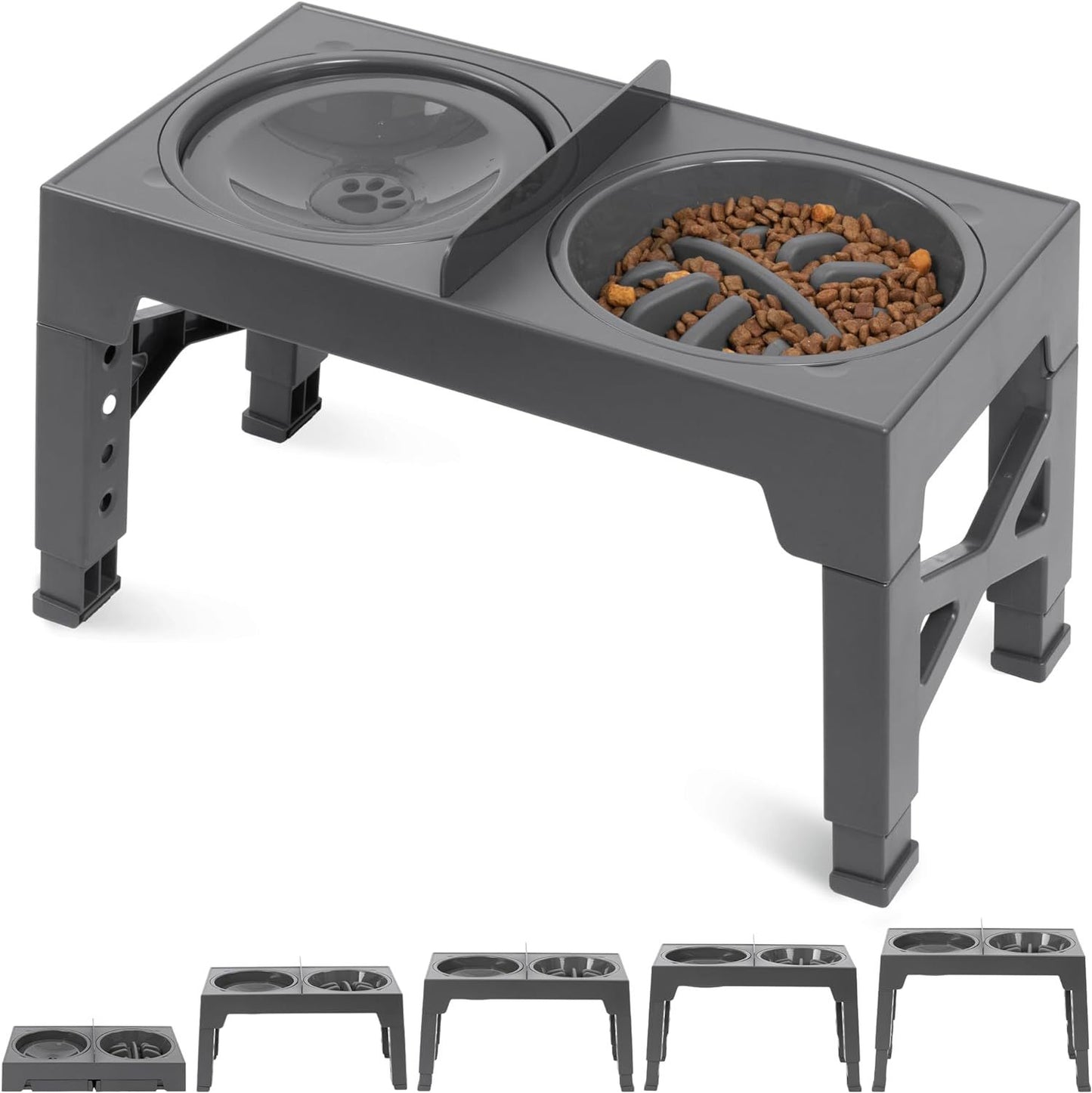 RisePace™ Elevated Slow Feeder Station