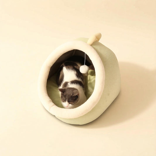 CozyCritter™ Plush Cat Hideaway