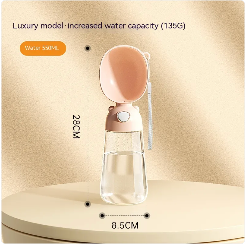 HydraGo™ 2-in-1 Travel Water & Food Bottle