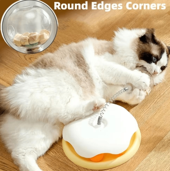 SlowBloom™ Interactive Cat Slow Feeder Toy